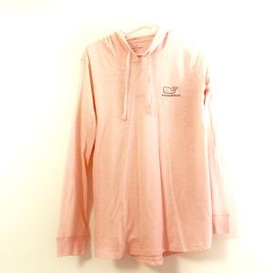 🌵Light pink vineyard vines hooded top